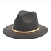 17 Simple Design Vintage Unisex Felt Fedora Hats