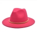 20 Simple Design Vintage Unisex Felt Fedora Hats