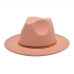 22 Simple Design Vintage Unisex Felt Fedora Hats