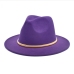 25 Simple Design Vintage Unisex Felt Fedora Hats