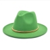 27 Simple Design Vintage Unisex Felt Fedora Hats
