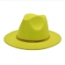 28 Simple Design Vintage Unisex Felt Fedora Hats