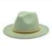 29 Simple Design Vintage Unisex Felt Fedora Hats