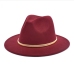 31 Simple Design Vintage Unisex Felt Fedora Hats