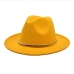 34 Simple Design Vintage Unisex Felt Fedora Hats