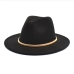 35 Simple Design Vintage Unisex Felt Fedora Hats