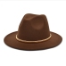 9 Simple Design Vintage Unisex Felt Fedora Hats