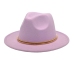 1 Simple Design Vintage Unisex Felt Fedora Hats