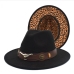 16 Versatile Street Winter Leopard Fedora Hat Caps