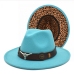 3 Versatile Street Winter Leopard Fedora Hat Caps