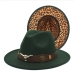 8 Versatile Street Winter Leopard Fedora Hat Caps