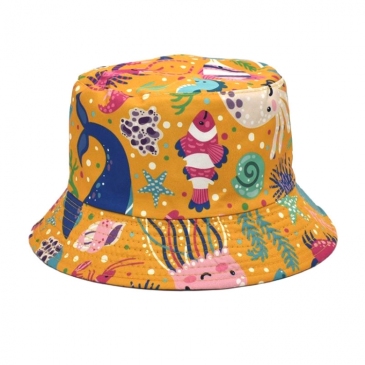 Animal Pattern Summer Designer Bucket Hat