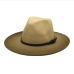 7British Style Gradient Color Fall Men Fedora Hats