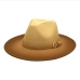 8British Style Gradient Color Fedora Hats