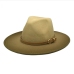 1British Style Gradient Color Fedora Hats
