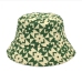 9Contrast Color Flower Print Design Bucket Hat