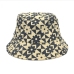 10Contrast Color Flower Print Design Bucket Hat