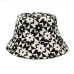 11Contrast Color Flower Print Design Bucket Hat