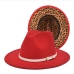 13Easy Matching Leopard British Style Fedora Hats 