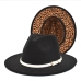 16Easy Matching Leopard British Style Fedora Hats 