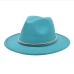 18Easy Matching Versatile Unisex Felt Fedora Hats