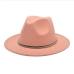 22Easy Matching Versatile Unisex Felt Fedora Hats