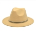 23Easy Matching Versatile Unisex Felt Fedora Hats