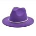 25Easy Matching Versatile Unisex Felt Fedora Hats