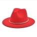 26Easy Matching Versatile Unisex Felt Fedora Hats