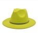 28Easy Matching Versatile Unisex Felt Fedora Hats