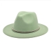 29Easy Matching Versatile Unisex Felt Fedora Hats