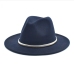 30Easy Matching Versatile Unisex Felt Fedora Hats