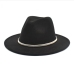 35Easy Matching Versatile Unisex Felt Fedora Hats