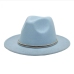 11Easy Matching Versatile Unisex Felt Fedora Hats