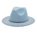 1Easy Matching Versatile Unisex Felt Fedora Hats