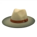 12Fall Street Gradient Color Felt Fedora Hat For Men