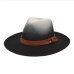 15Fall Street Gradient Color Felt Fedora Hat For Men