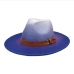 10Fall Street Gradient Color Felt Fedora Hat For Men