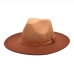 11Fall Street Gradient Color Felt Fedora Hat For Men