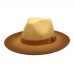 1Fall Street Gradient Color Felt Fedora Hat For Men