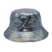 14Iridescence Unisex Casual Summer Outdoor Black Bucket Hat 