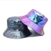 9Iridescence Unisex Casual Summer Outdoor Black Bucket Hat 