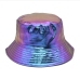 10Iridescence Unisex Casual Summer Outdoor Black Bucket Hat 