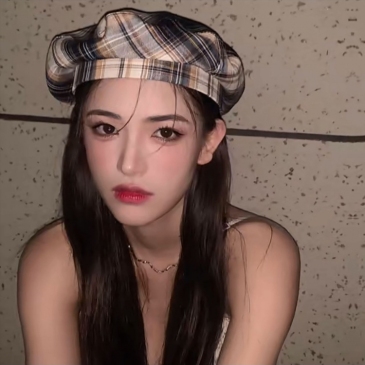 Japan Style Plaid Beret Hat