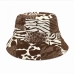 9Korean Style Print Cotton Bucket Cap