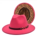 12Leopard Women Men Fedora Hat Caps