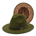 6Leopard Women Men Fedora Hat Caps