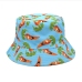 15Lovely Cartoon Printed Summer Unisex Fisherman Hat 