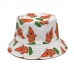 1Lovely Cartoon Printed Summer Unisex Fisherman Hat 