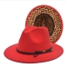 13New Fashion Fall Leopard Fedora Hat 